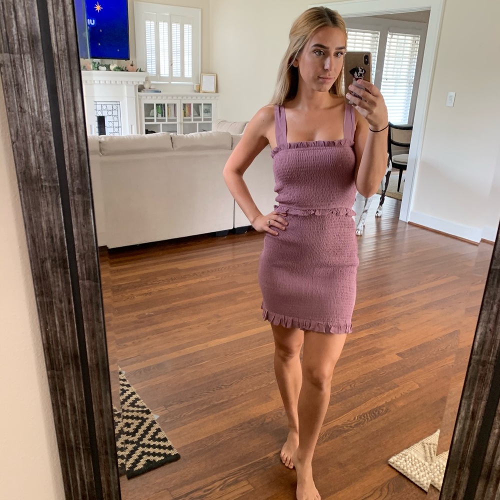 Monroe mauve dress